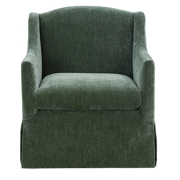 Comfort Pointe Ludlow Skirted Swivel Accent Chair - Ivy 8321-31