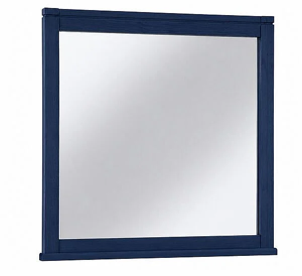 Vaughan-Bassett Landscape Mirror in Luxe Blue Oak 833-446