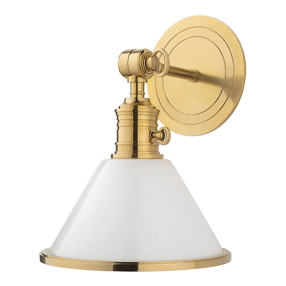 Hudson Valley Lighting Garden City Wall Sconce 8331-AGB