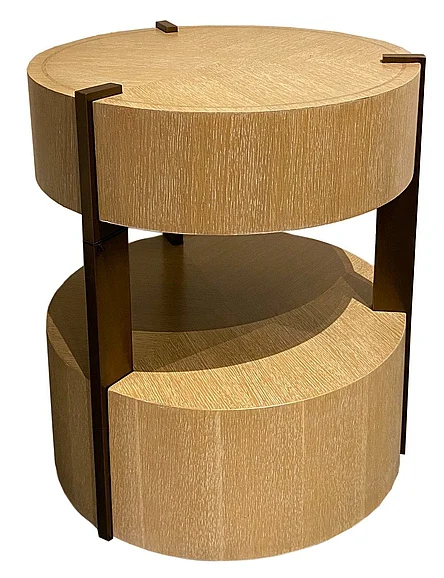 Maitland-Smith Brass Plank Occasional Table in Bern 8333-30 CLOSEOUT