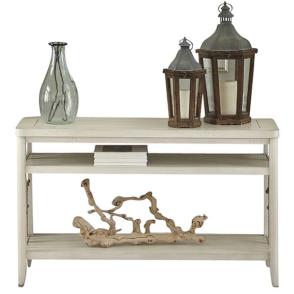 Liberty Furniture Dockside II Sofa Table in White 469-OT1030