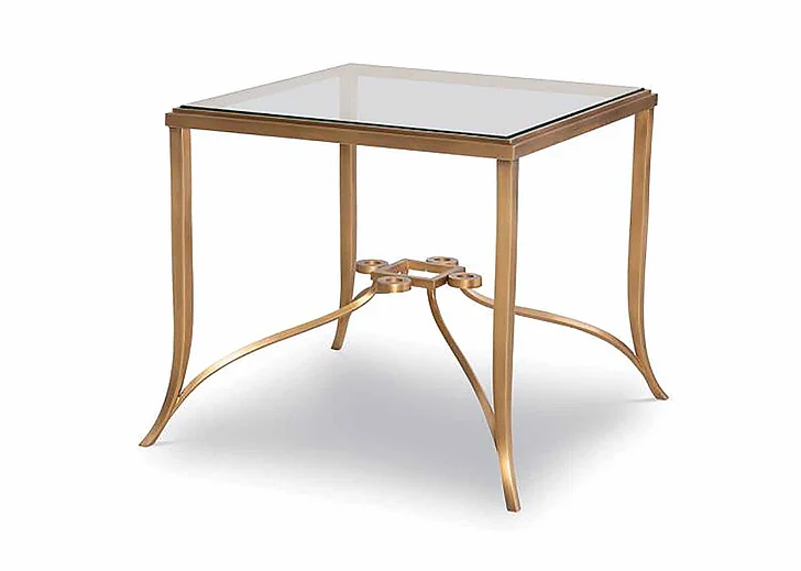 Maitland-Smith Cortona Occasional Table in Gold 8347-36 CLOSEOUT