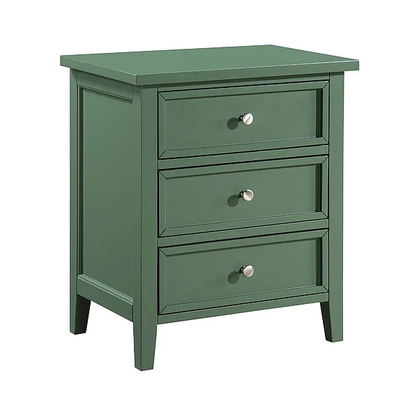 Comfort Pointe Lennon 3-drawer Nightstand - Vintage Green 835-10-32