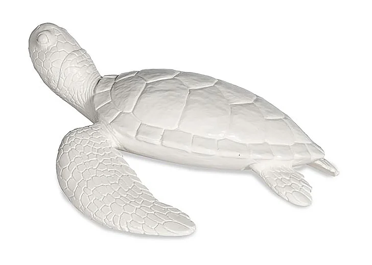 Maitland-Smith Shellson Tortoise Accessory in White 8350-10W CLOSEOUT