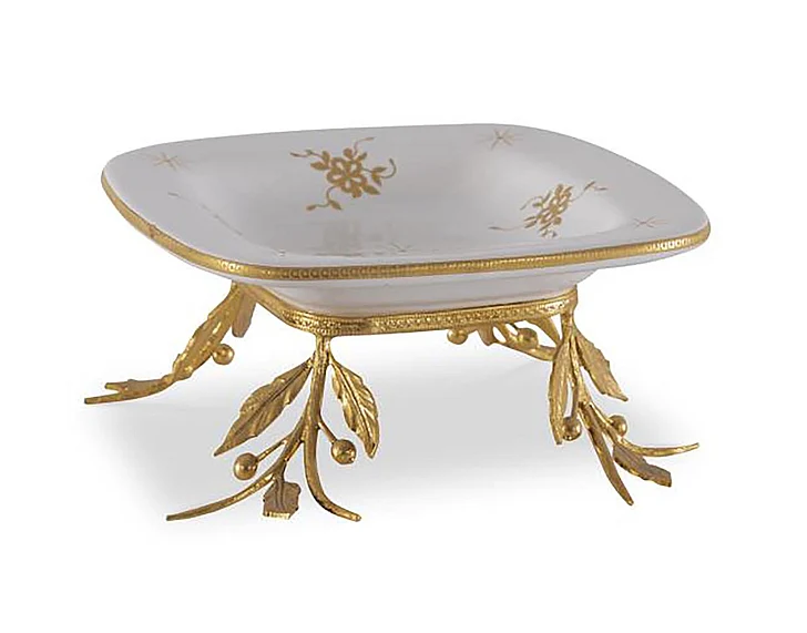 Maitland-Smith Celestial Woodland Tray in Gold 8353-21 CLOSEOUT