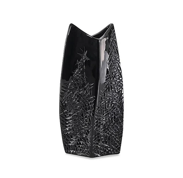 Maitland-Smith Raven Vase in Black 8354-10 CLOSEOUT