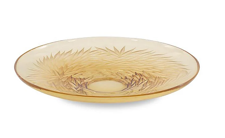 Maitland-Smith Crystal Amber Nesting Dish in Natural 8357-21 CLOSEOUT