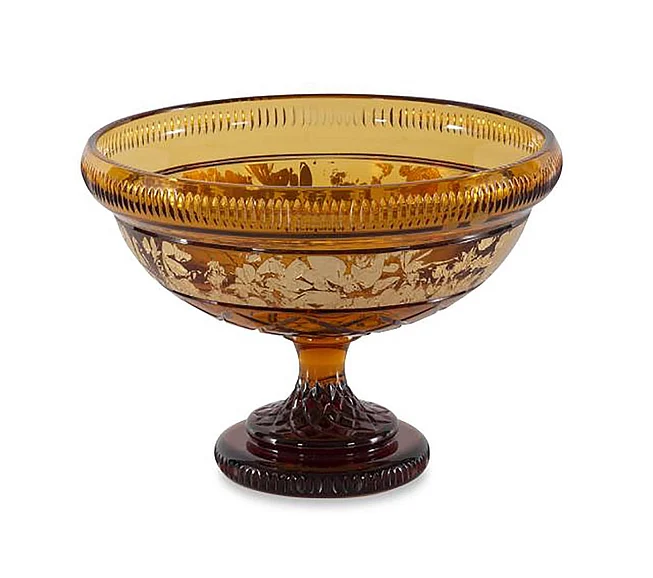 Maitland-Smith Hekte Bowl in Gold 8358-21 CLOSEOUT