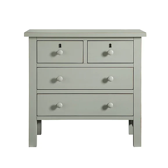 Comfort Pointe Greenwich 4-drawer Storage Nightstand - Antique Gray 837-10-96