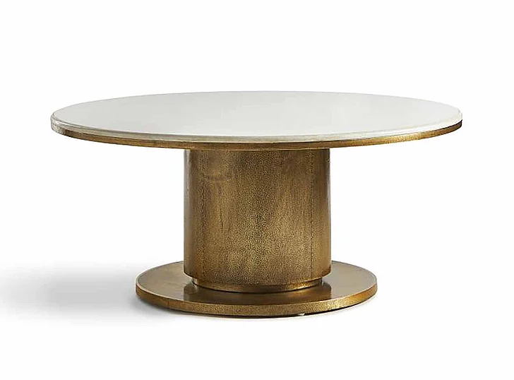 Maitland-Smith Halo Cocktail Table in Gold 8377-33 CLOSEOUT