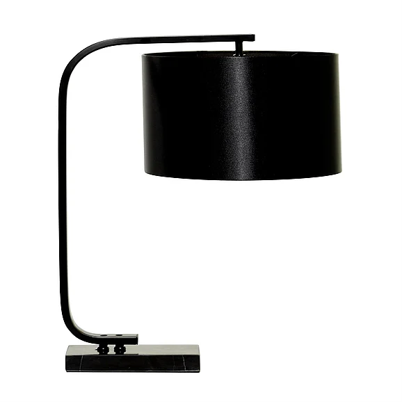 UMA Black Metal Room Desk Lamp, 12" x 18" x 22" | 83835 CLOSEOUT
