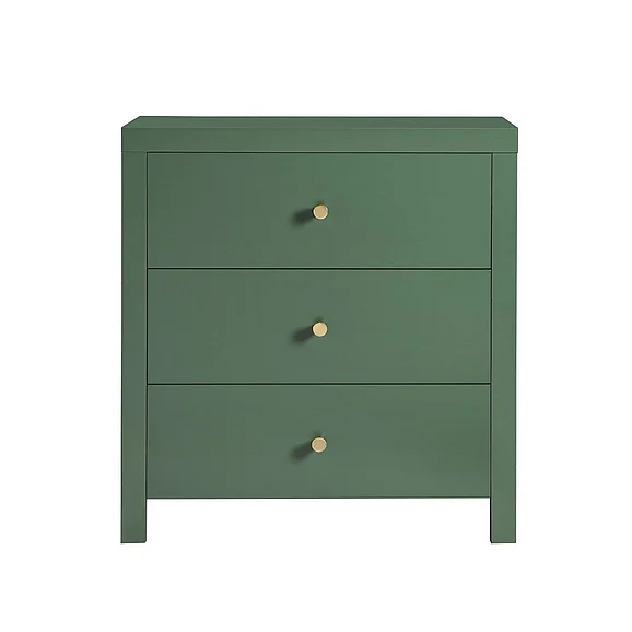 Comfort Pointe Nolan 3-drawer Nightstand - Vintage Green 839-10-32
