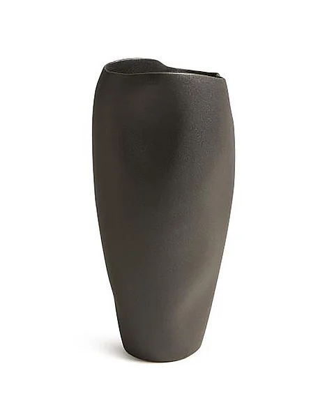 Maitland-Smith Earthen Vase in Gray 8390-21 CLOSEOUT