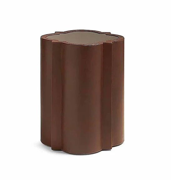 Maitland-Smith Meditation Side Table in Brown 8396-30
