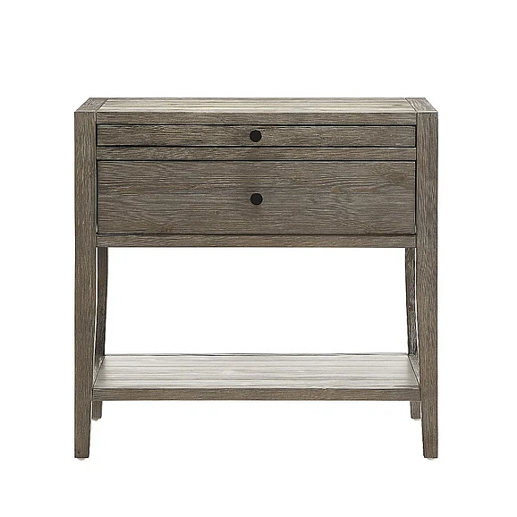 Comfort Pointe Shoreham 1-drawer Nightstand in Weathered Gray 840-10-26