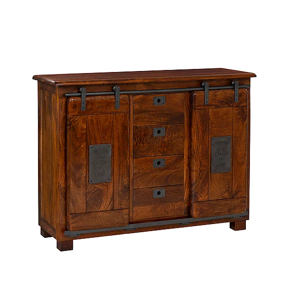 Powell Furniture C2C Gridley 2 Door 4 Drawer Sideboard 34707
