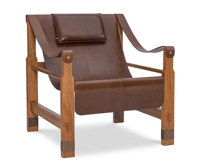 Maitland Smith Drakensberg Chair in Oak 8433-43