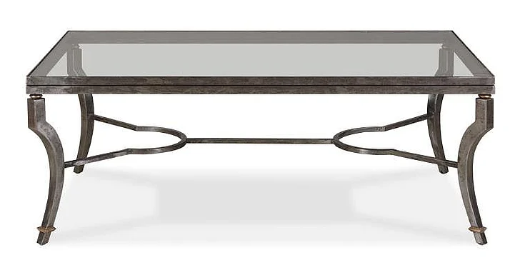 Maitland Smith Jacques Cocktail Table in Antique Brass 8441-33