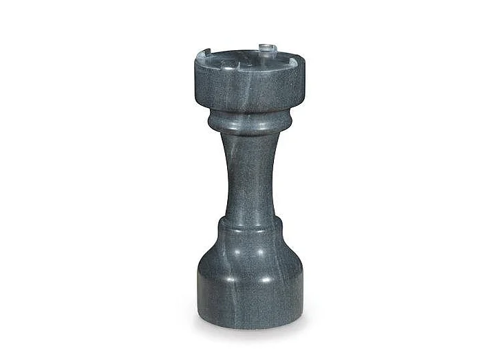 Maitland-Smith Black Chess Table Castle 8457-30-B