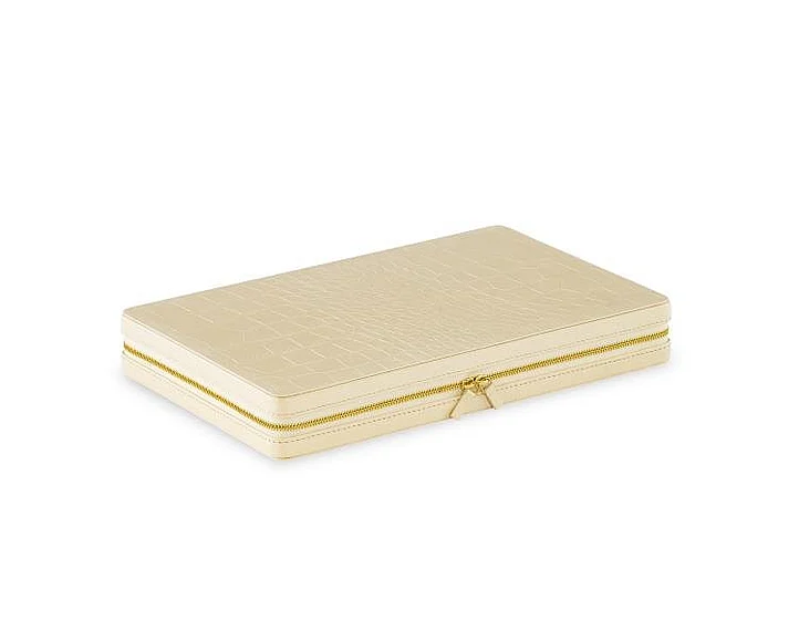 Maitland-Smith Travel Backgammon Board Cream 8462-11-C