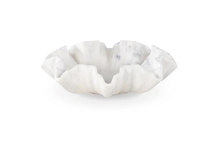Maitland-Smith White Lotus Dish 8476-10