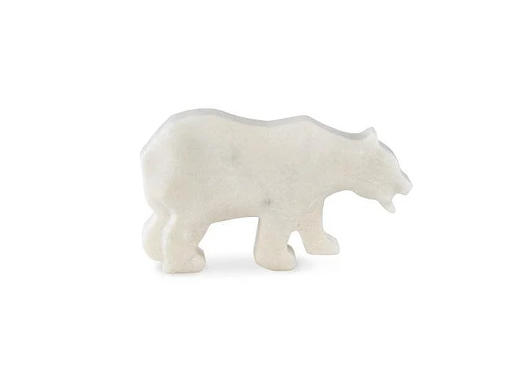 Maitland-Smith Bear Sculpture in White 8479-10