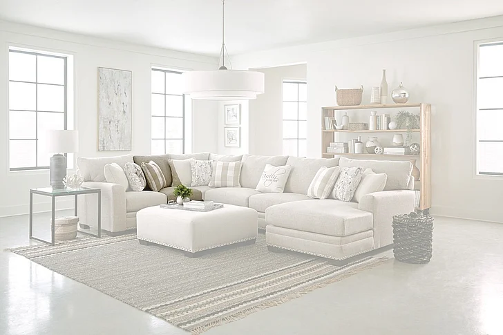 Jackson Salem Armless Chair in Buff 8491-31/1561-46