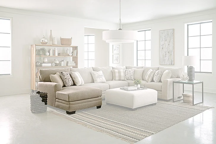 Jackson Salem LSF Chaise in Buff/Cement 8491-75/1561-46/2534-16