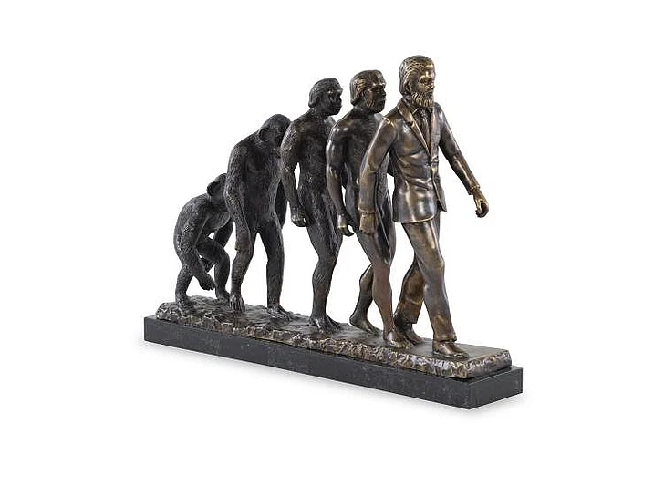 Maitland-Smith Evolution Sculpture in Brass 8494-10