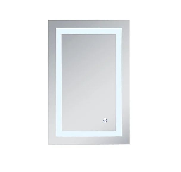 Elegant Helios 20In x 30In Hardwired Led Mirror with Touch Sensor and Color Changing Temperature 3000K/4200K/6400K MRE12030