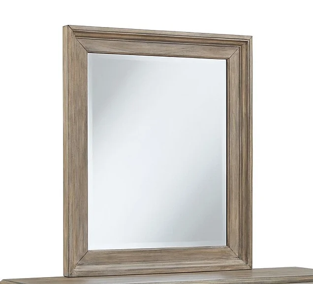 American Woodcrafters Beach Comber Mirror - Brown 8510-040