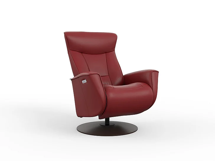 Fjords Modern Living Oskar Large Relaxer w/Battery in AL Tabasco/Expresso 851116PB-525 CUSTOM ITEM