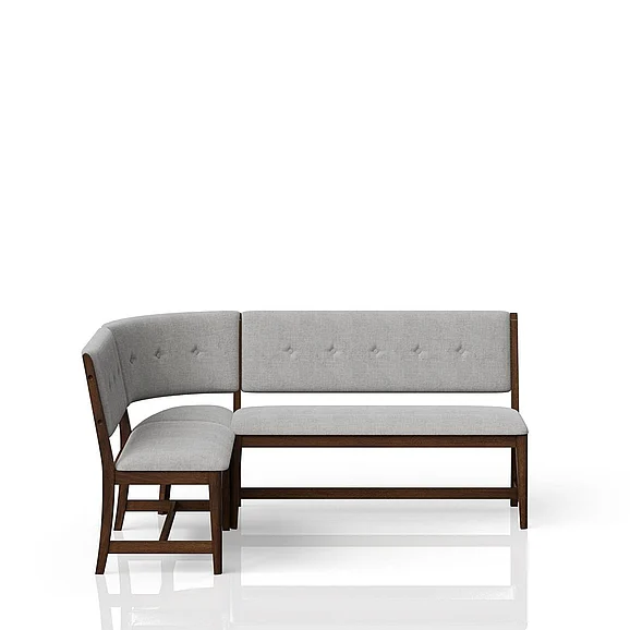 Emma Mason Signature Harrison 3-Pc Corner Bench Group in Cherry