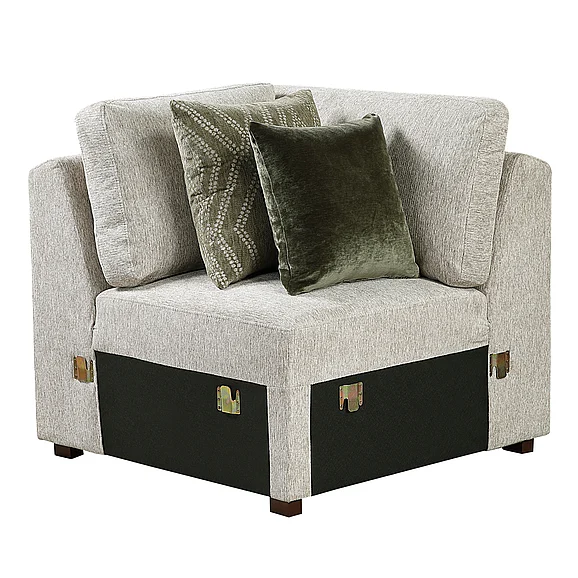 Homelegance Isla Corner Seat in Sage Sand 8548-CR