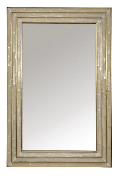 Maitland Smith Selene Mirror in Brass Colored 8588-28
