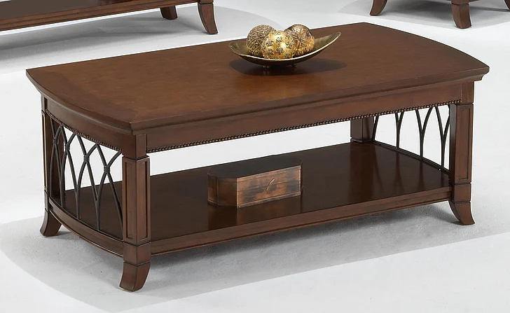 Emma Mason Signature Zesta Cocktail Table in Cherry