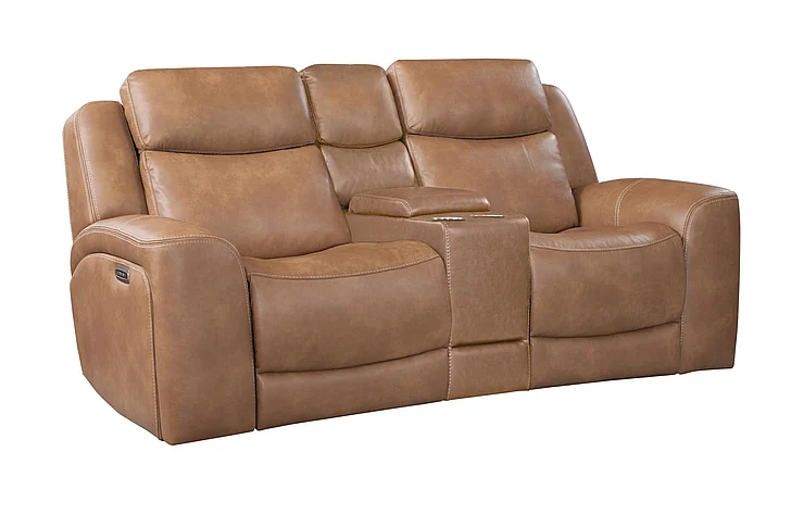 Corinthian MS86506 Reclining Console Loveseat in Carmel FG86506-40 EXPRESS