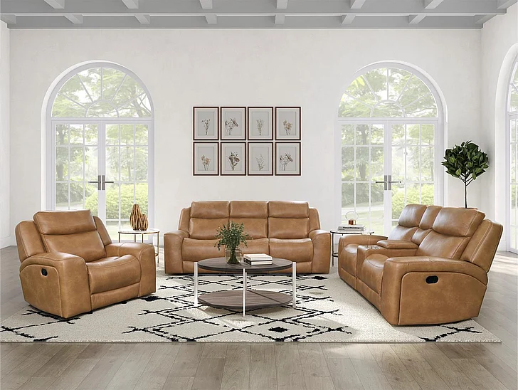 Corinthian MS86506 2pc Living Room Set in Carmel