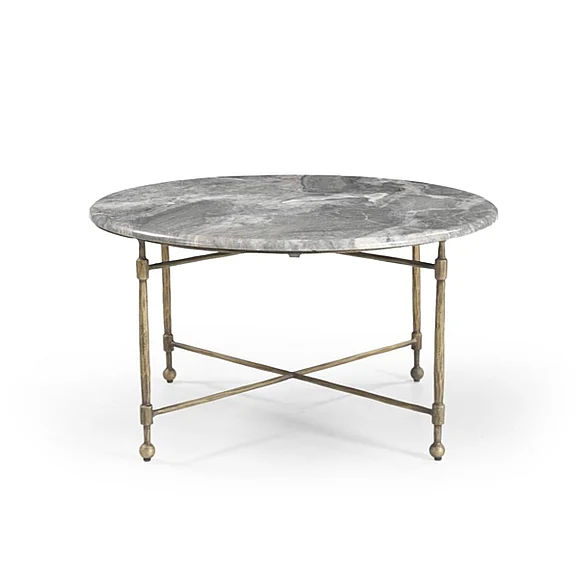 A.R.T. Furniture Roberti Round Cocktail Table in Metal 865362-0049