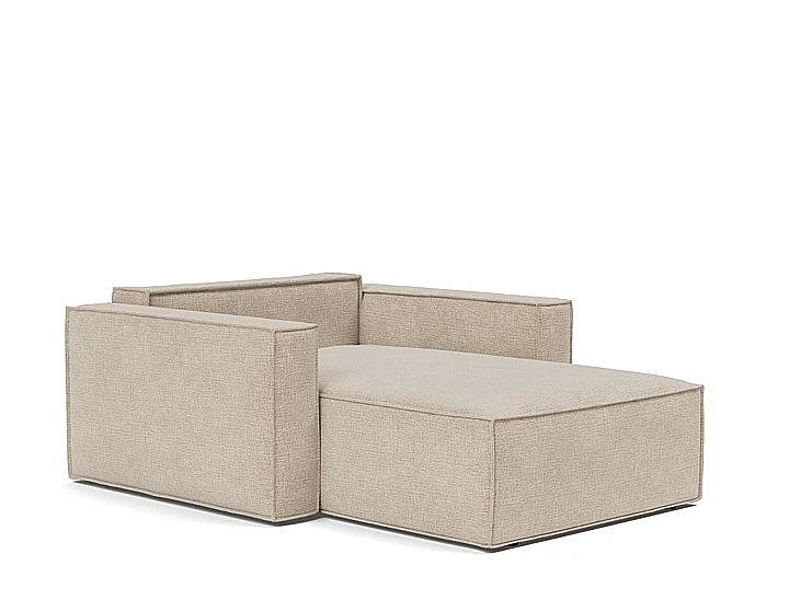 Innovation Living Newilla Lounger Chair with Standard Arms (257 Adario Taupe) 95-543152257-01-2