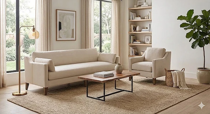 Fairfield Chair Dolce 2pc 100 Inch Living Room Set