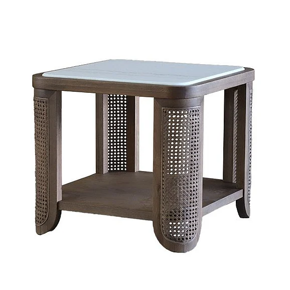 A.R.T. Furniture Albers End Table in Natural Walnut 866303-0001