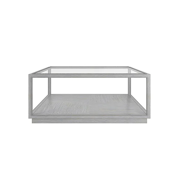 A.R.T. Furniture Glaze Square Cocktail Table in Vintage Blue 869301-7005