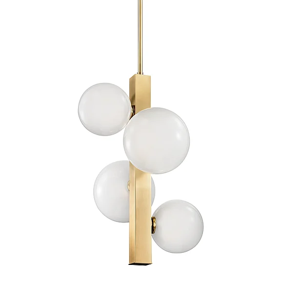Hudson Valley Lighting Hinsdale Pendant 8704-AGB