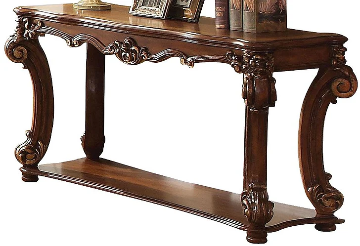 Acme Vendome Sofa Table in Cherry 82004