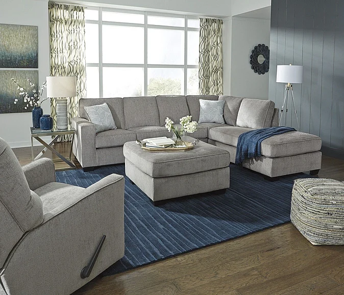 Altari 3-Piece Sectional Set in Alloy