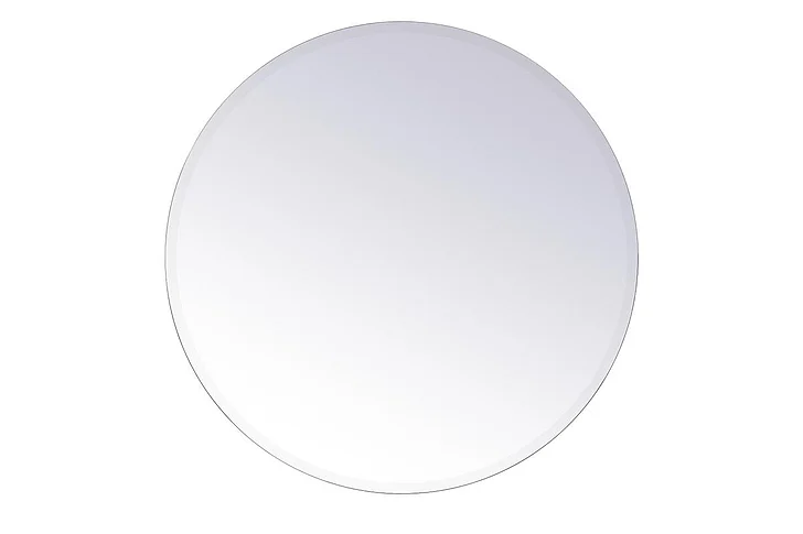 Elegant Modern 32 In. Contemporary Mirror in Clear MR-4019