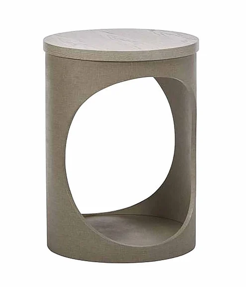 Maitland-Smith Ensemble Chairside Table in Gray 88-0130