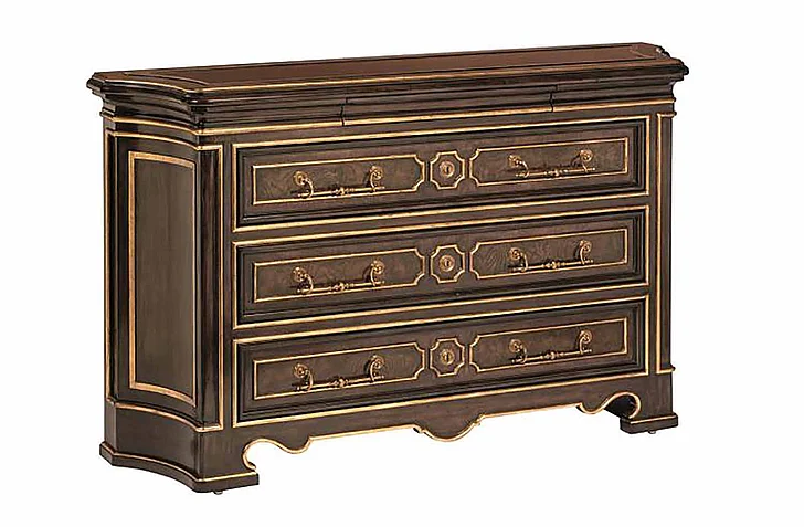 Maitland-Smith Majorca 3 Drawer Dresser in Brown 88-0215