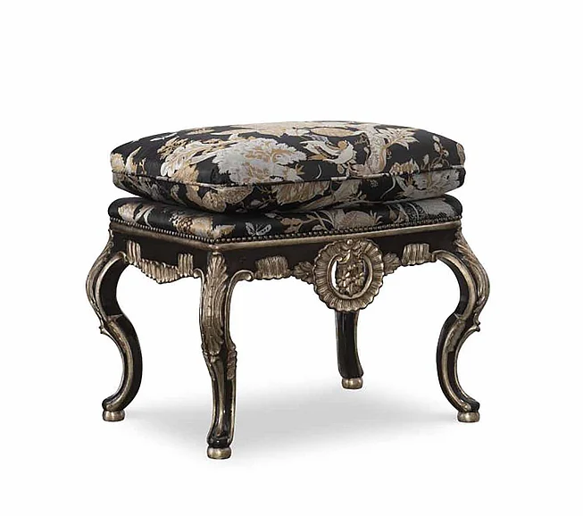 Maitland-Smith Piazza San Marco Bench in Black 88-0348